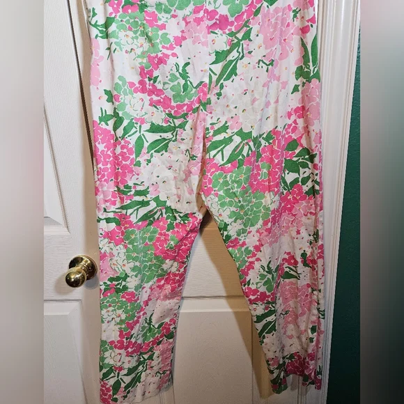 Ralph Lauren Cotton Flat Front Side Zip Capri Length Pants in Pants - Picture 4 of 12